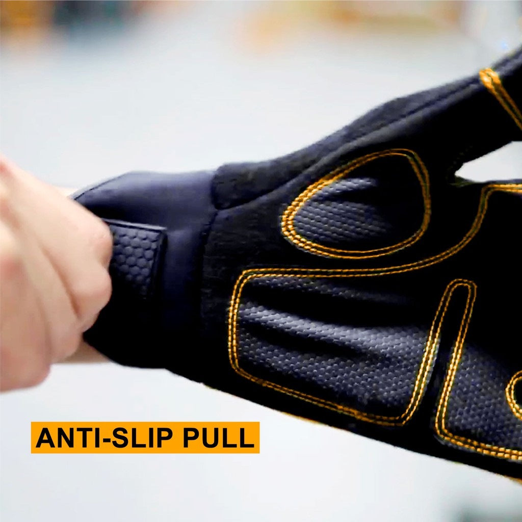 INGCO ABRASION RESISTANT MECHANIC GLOVE HGMG02 [EN388]