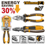 INGCO HIGH LEVERAGE CR.V COMBINATION PLIER BLACK POLISHED
