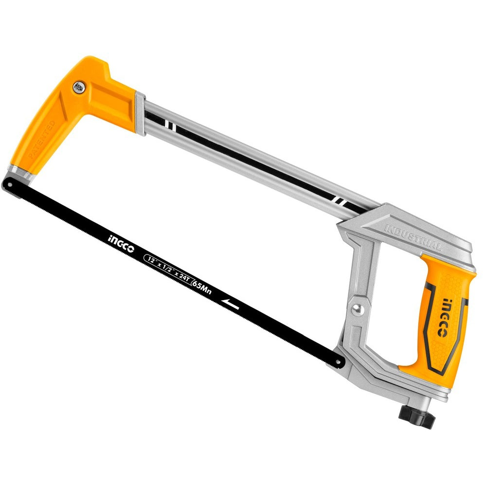 INGCO HEAVY DUTY ADJUSTABLE TENSION HACKSAW FRAME 12" 300MM HHF3088 Main image