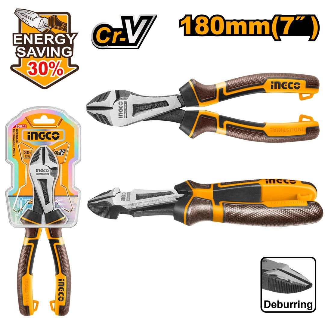INGCO HIGH LEVERAGE CR.V HEAVY DUTY DIAGONAL CUTTER Main image