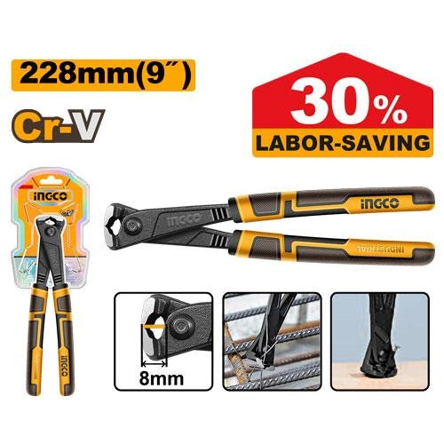 INGCO HIGH LEVERAGE CR.V RABBET PLIER BLACK POLISHED Main image