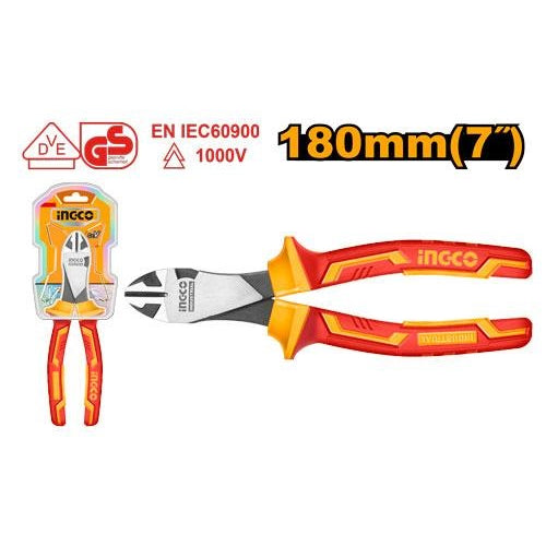 INGCO VDE HEAVY DUTY DIAGONAL CUTTING PLIER Main image