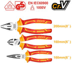 INGCO 3PCS CR.V HIGH VOLTAGE 1000V INSULATION PLIER SET HIKPS28318