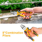 INGCO 3PCS CR.V PLIER SET HKPS28318