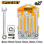 INGCO 6PCS RATCHET SPANNER SET [8,10,12,13,14,17] HKSPAR1062