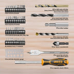 INGCO 67PCS DRILL BIT ACCESSORY SET HKTAC010671