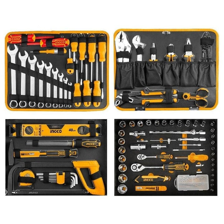INGCO 147PCS HAND TOOL SET IN ALUMNIUM CASE HKTHP21471