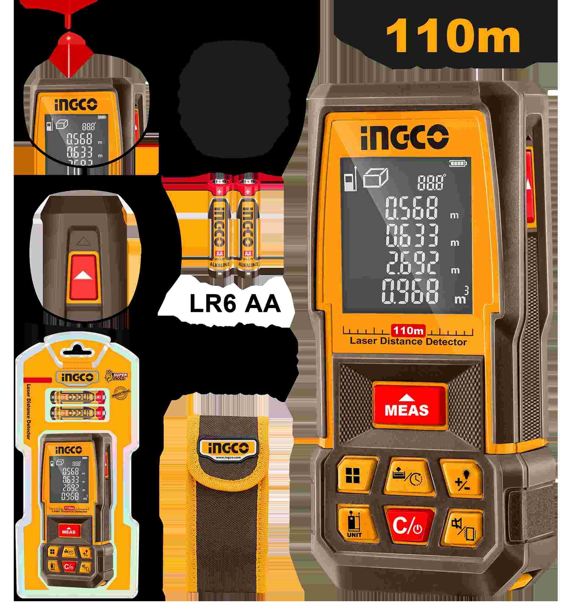 INGCO LASER DISTANCER RANGE 110M HLDD10089 Secondary image