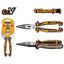 INGCO HD CR.V LONG NOSE PLIER BLACK POLISHED