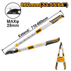 INGCO GARDEN TELESCOPIC LOPPER 30" 660-860MM MAX CUT 25MMØ HLTS7401