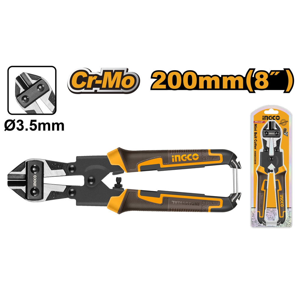 INGCO INDUSTRIAL MINI BOLT CUTTER 8" HMBC0808