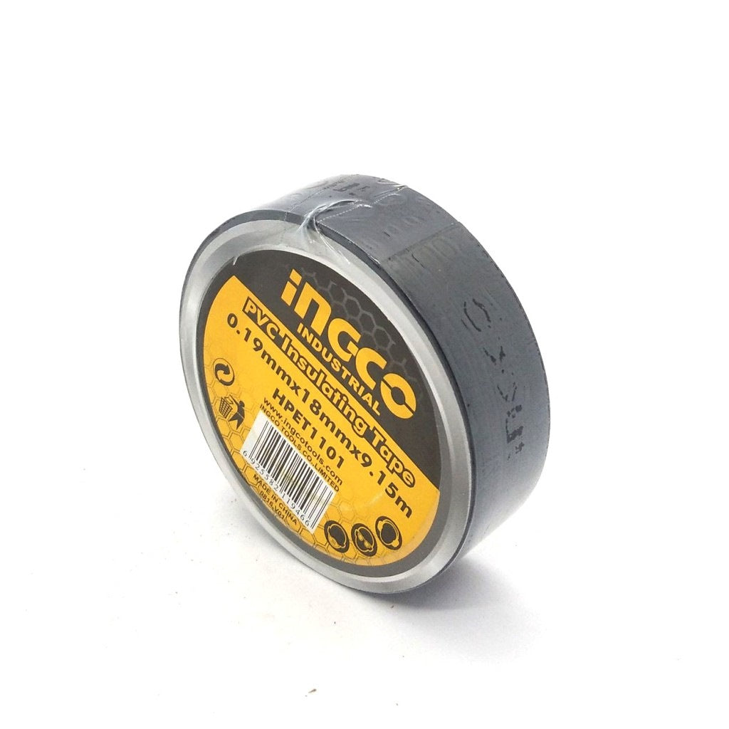 INGCO PVC INSULATION TAPE BLACK 18MM HPET1101