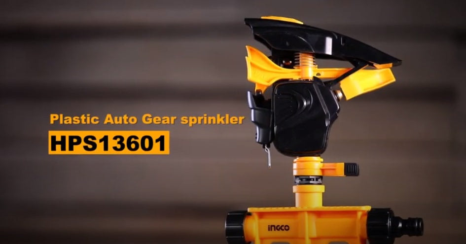 INGCO PLASTIC AUTO GEAR SPRINKLER HPS13601