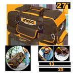 INGCO 27" TELESCOPIC PULL HANDLE WHEELED TOOL BAG 685X295X320MM HRRTB2715