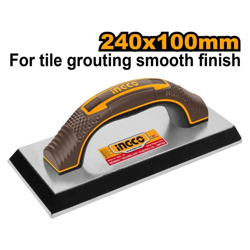 INGCO GROUTING SMOOTH FINISH RUBBER FLOAT 240X100MM HSFR24108 Main image
