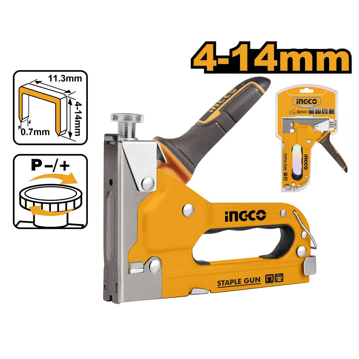 INGCO HEAVY DUTY STAPLE GUN HSG14018 Main image