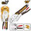 INGCO CR.V STRAIGHT JAW LOCKING PLIER 10" HSJP0210