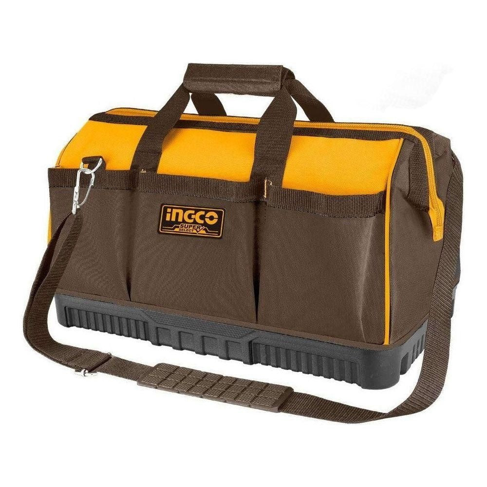 INGCO 24" H/DUTY IND.TOOL BAG,18 POCKETS, SHOULDER STRAP 602335CM HTBG09