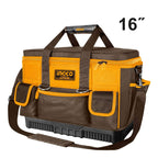 INGCO 16" H/DUTY IND. TOOL BAG,25 POCKETS,SHOULDER STRAP 462333CM HTBG10