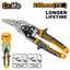 INGCO HD CR-MO RIGHT CUT AVIATION SNIP 10" 250MM HTSN2610R