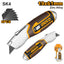 INGCO HD UTILITY KNIFE W/6 SK5 BLADES HUK618