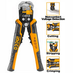 INGCO INTELLIGENT VOLTAGE DETECTING STRIPPER 8.25" 210MM HWSP102429