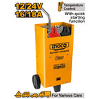INGCO BATTERY CHARGER 12V/24V BOOST CURRENT 16A/18A ING-CD2201