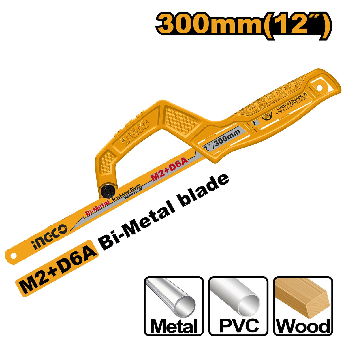 INGCO MINI HACKSAW MHHF1504 Main image