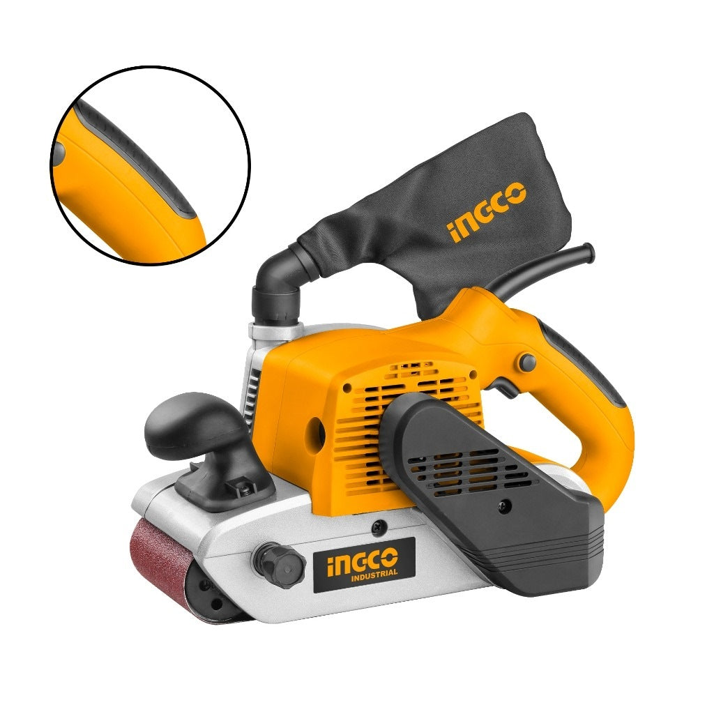 INGCO ELECTRIC BELT SANDER 610MMX100MM 1200W PBS12001