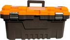 INGCO 20" PLASTIC TOOL BOX METAL LATCH W/ORGANISER 508296261MM PBX2002