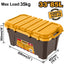 INGCO 33" 85L PLASTIC TOOL BOX LOAD 35KG METAL BUCKLE 826492393MM PBX3302