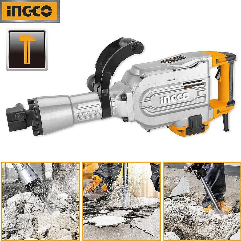 INGCO DEMOLITION BREAKER HEX 30MM CHUCK 1700W 45J PDB17008