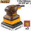 INGCO PALM SANDER 240W 110X100MM BASE PS2416