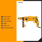 INGCO SDS+ 26MM 3 MODE 800W ROTARY HAMMER RGH9028-2