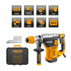 INGCO SDS+ 32MM 4 MODE 1500W 5.5J ROTARY HAMMER RH150068