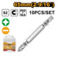 INGCO 10 PCS (-)6.0 & PH 2, 65MM DOUBLE END SCREWDRIVER BITS SDB21HL133