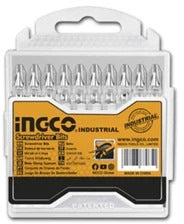 INGCO 10 PCS PH 2 X 65MM DOUBLE END SCREWDRIVER BITS SDB21PH233