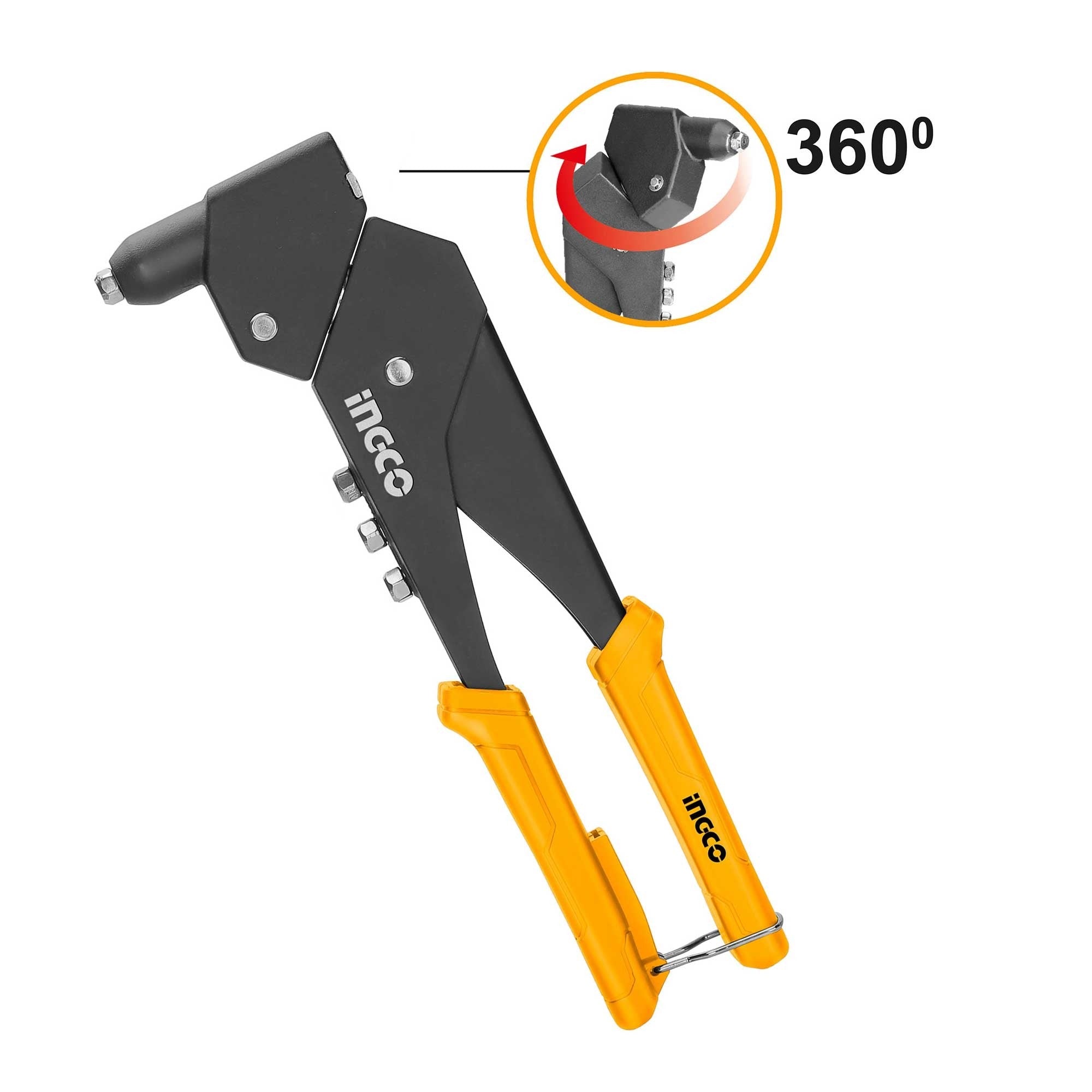 INGCO 360° SWIVEL HEAD RIVETER 2.4~4.8MM SHHR106 Secondary image