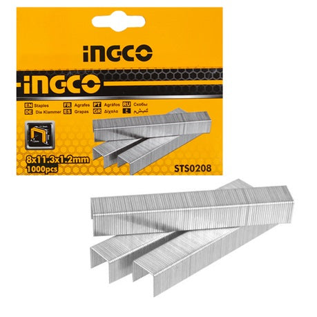 INGCO STAPLE 8MM WIDTH X 0.7MM FOR HSG1404, 1405 STS0208 Secondary image