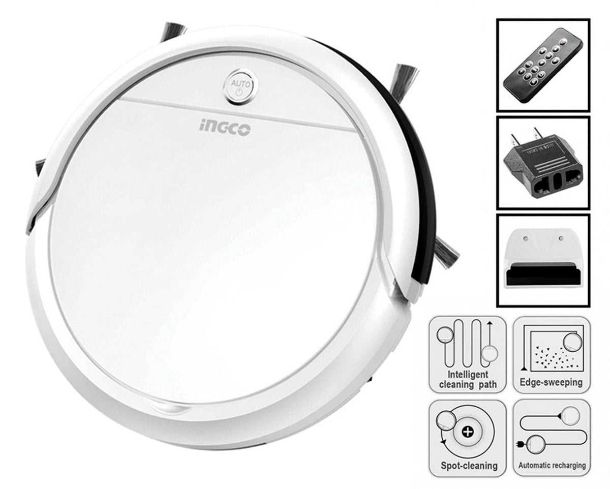 INGCO GYROSCOPE STYLE ROBOTIC VACUUM CLEANER VCRG30261