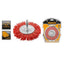 INGCO NYLON WIRE WHEEL BRUSH 75MM WITH 1/4" SHANK WB40755