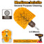 INGCO 1/4" HEXA SHANK MEDIUM BRISTLE BRUSH WCBM1360