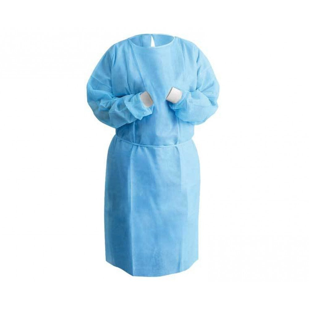 DISPOSABLE ISOLATION GOWN (BLUE) Main image