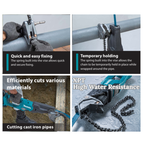 MAKITA 40V XGT, JR003G Cordless Recipro Saw, 26MM Stroke, Max Cutting Diameter: 220MM