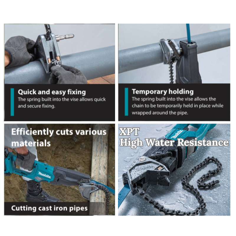 MAKITA 40V XGT, JR003G Cordless Recipro Saw, 26MM Stroke, Max Cutting Diameter: 220MM