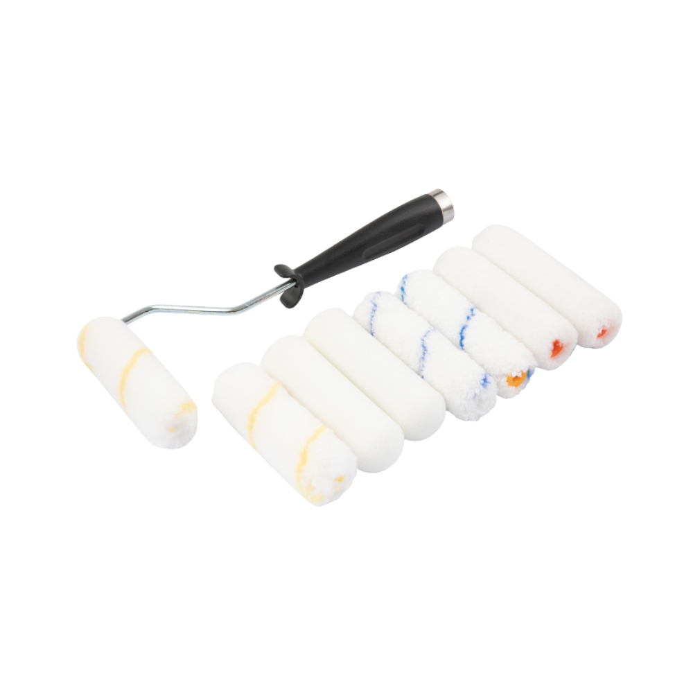 KENDO 10PC BASIC PAINT ROLLER SET, 4" (100MM) - 46701 Main image