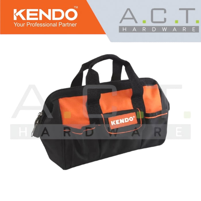 KENDO 12" (32CM) Multi-functional Nylon Open Mouth Tool Bag, 90162