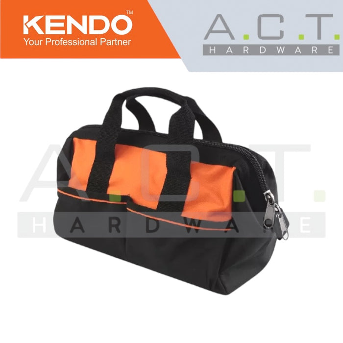 KENDO 12" (32CM) Multi-functional Nylon Open Mouth Tool Bag, 90162