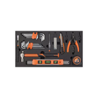 KENDO KD90343, Premium 145PC, 5-Layers Portable Drawer Cabinet Tool Set