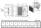 KDK 20ALA ventilating fan